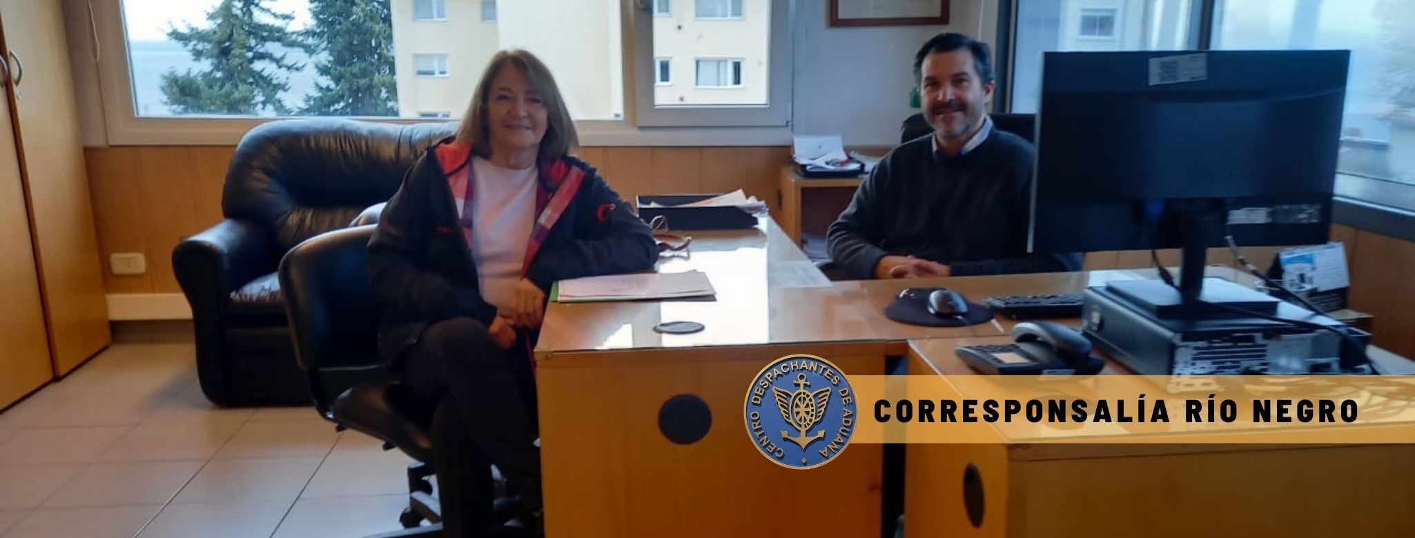 Corresponsalía Río Negro - Reunión con el Administrador de la Aduana de Bariloche
