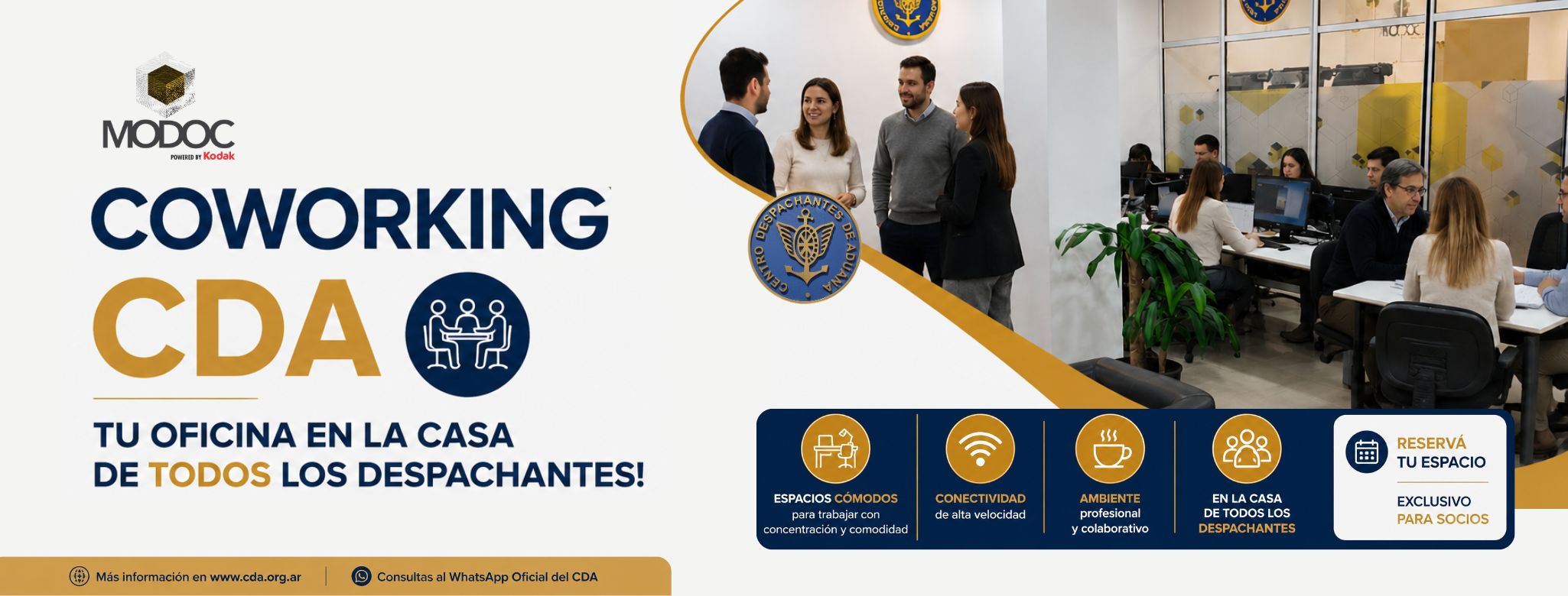 Coworking CDA - Tu oficina en la casa de todos los despachantes!