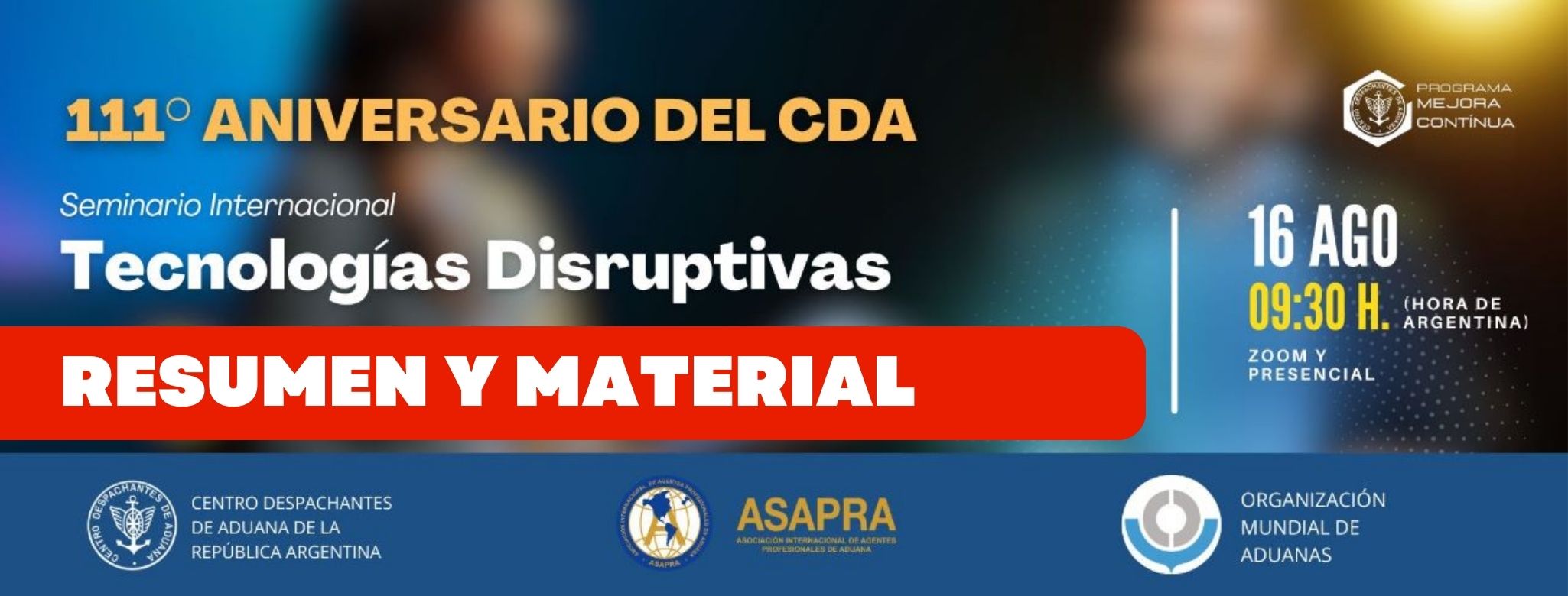 Material: Seminario Internacional de Tecnologías Disruptivas