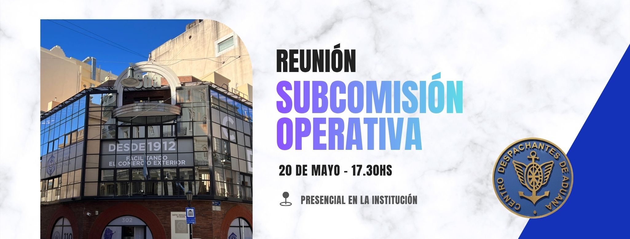 Participá de la Reunión Abierta de la Subcomisión Operativa