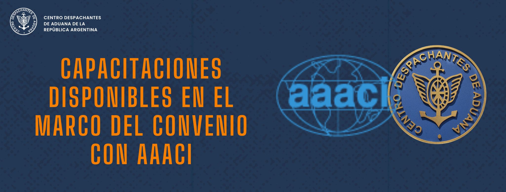 Capacitaciones disponibles en el marco del convenio con AAACI
