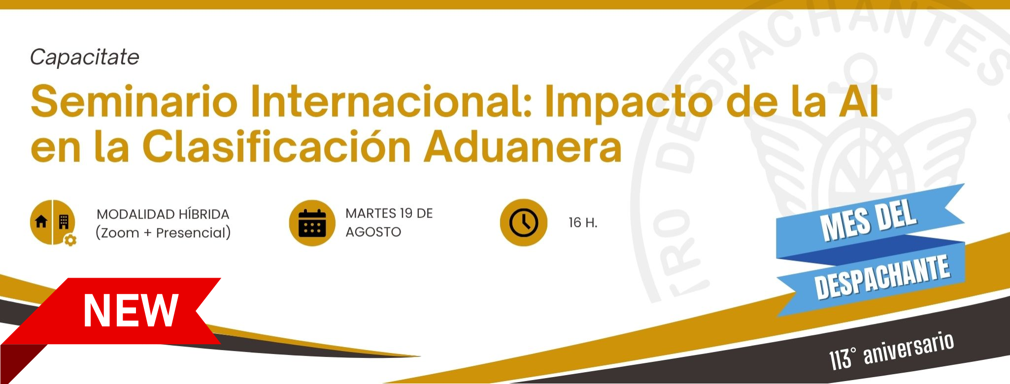 #MesDelDespachante Seminario Internacional: Impacto de la AI en l