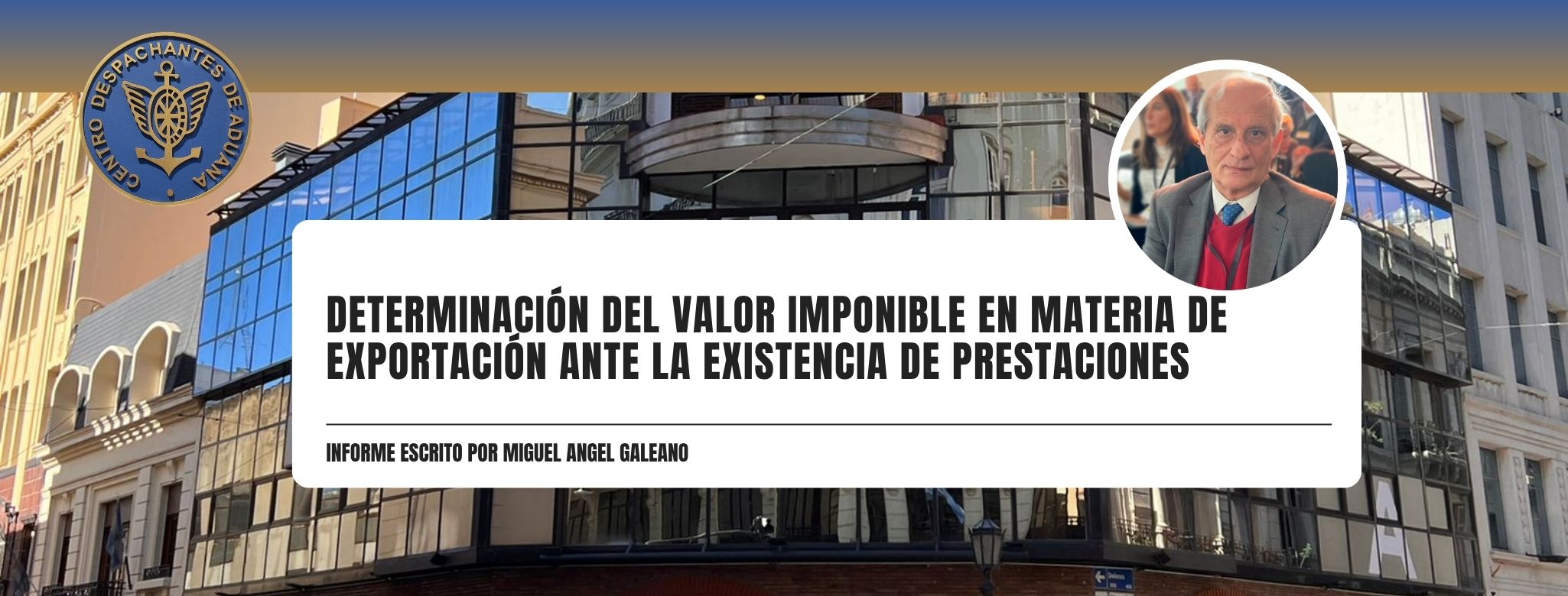Determinación del Valor imponible en materia de exportación ant