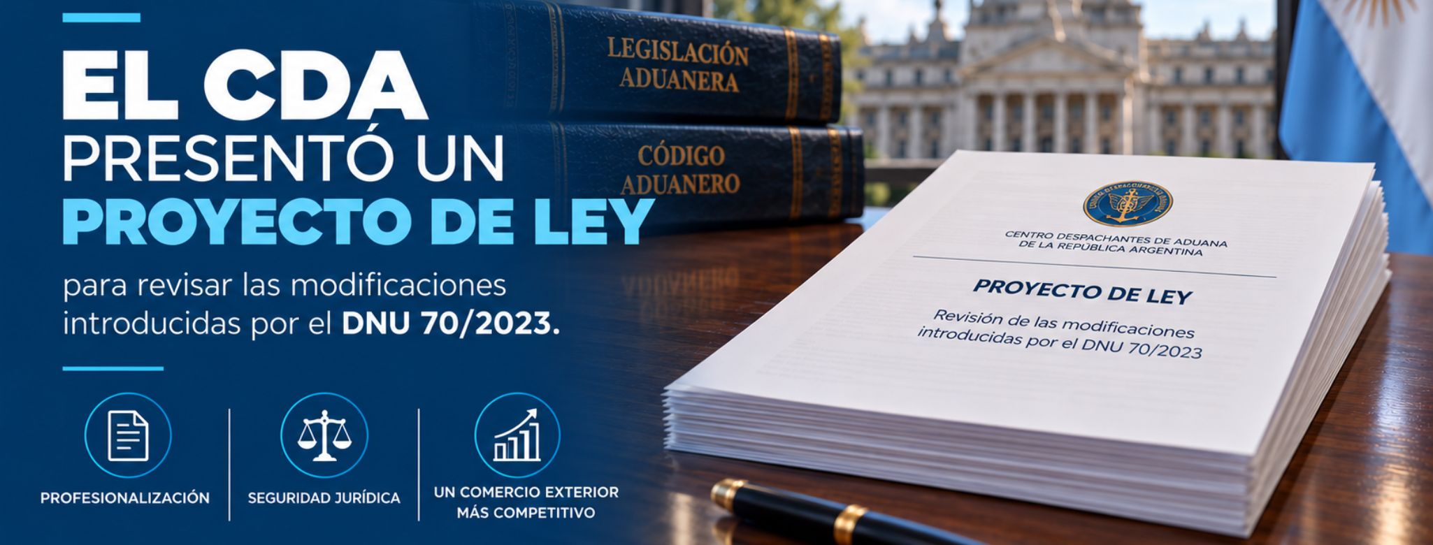 El CDA presentó un proyecto de ley para revisar las modificacion