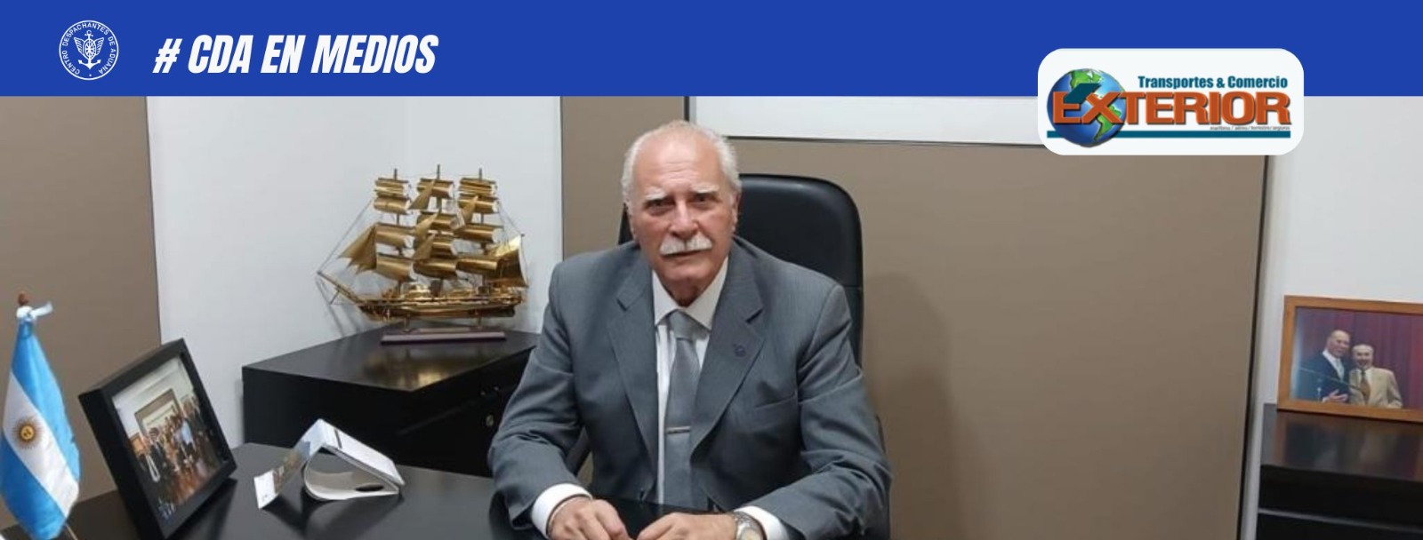 Rubén Pérez: Volvimos a poner al Centro Despachantes de Aduana en gestión y en agenda del comercio exterior