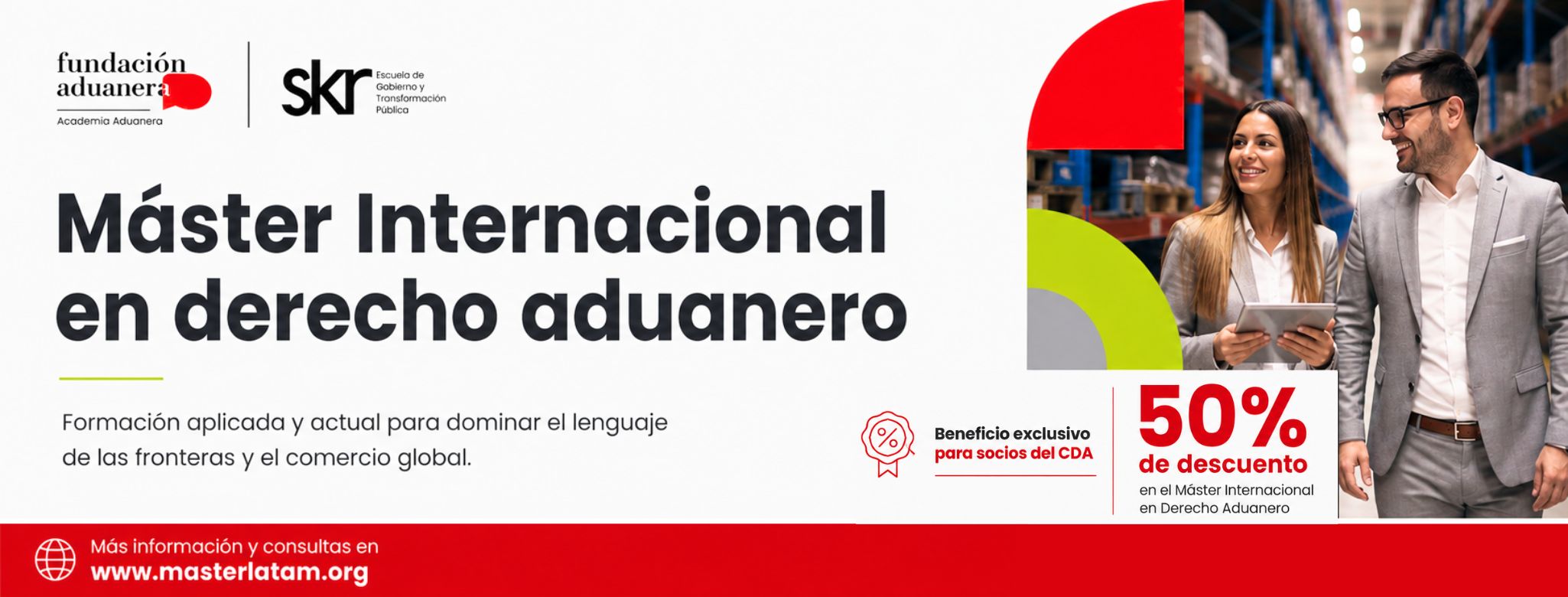 Beneficio exclusivo para socios CDA: 50% de descuento en el Mást