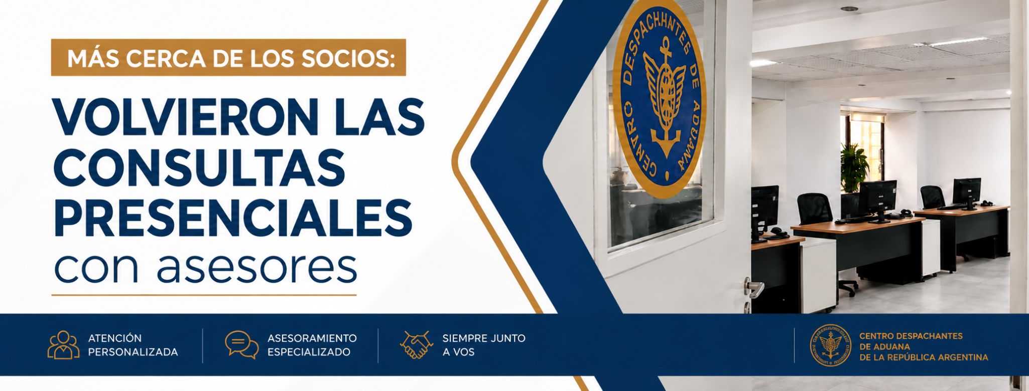 Volvieron las consultas presenciales con asesores
