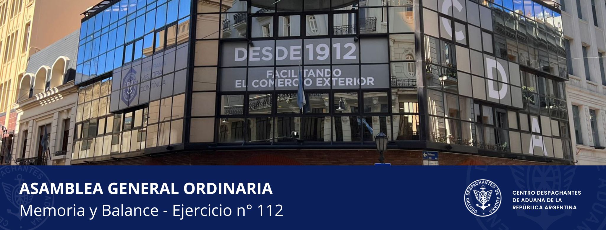 Memoria, Balance General de Gastos y Recursos e Informe de la Comisión Revisora de Cuentas correspondientes al 112° Ejercicio