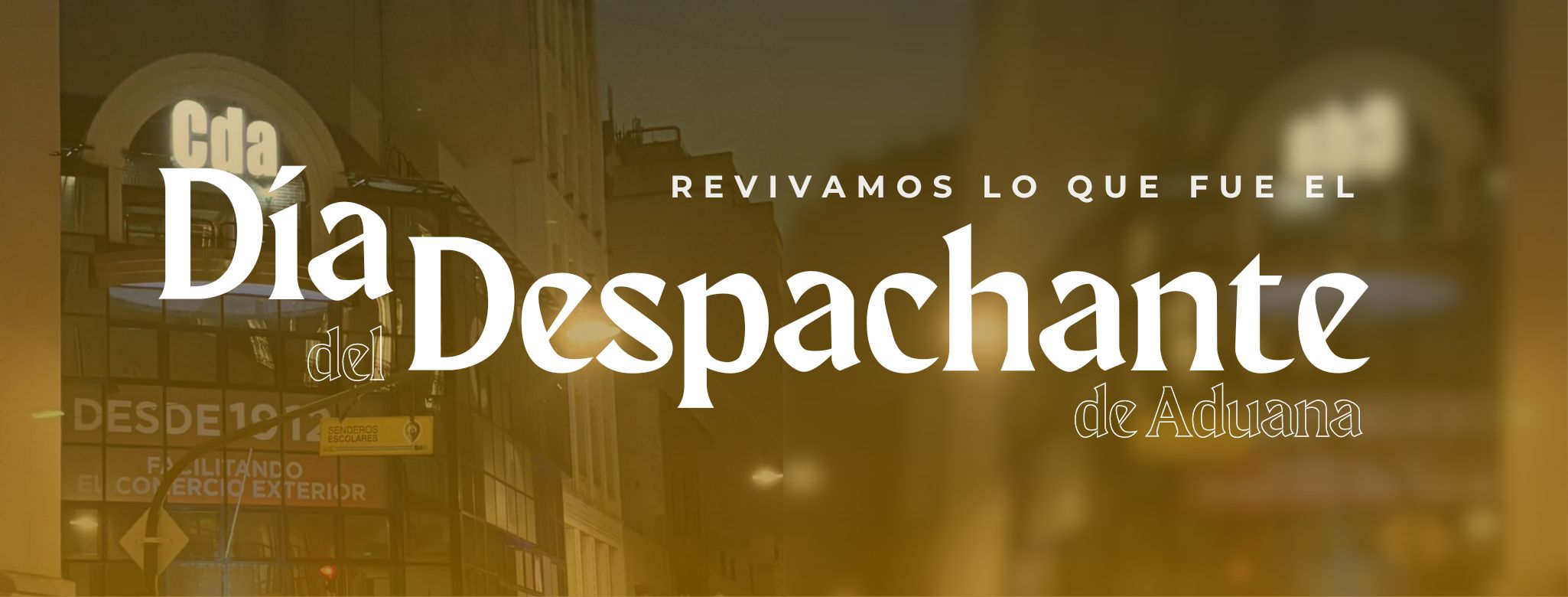 #16A Día del Despachante de Aduana!