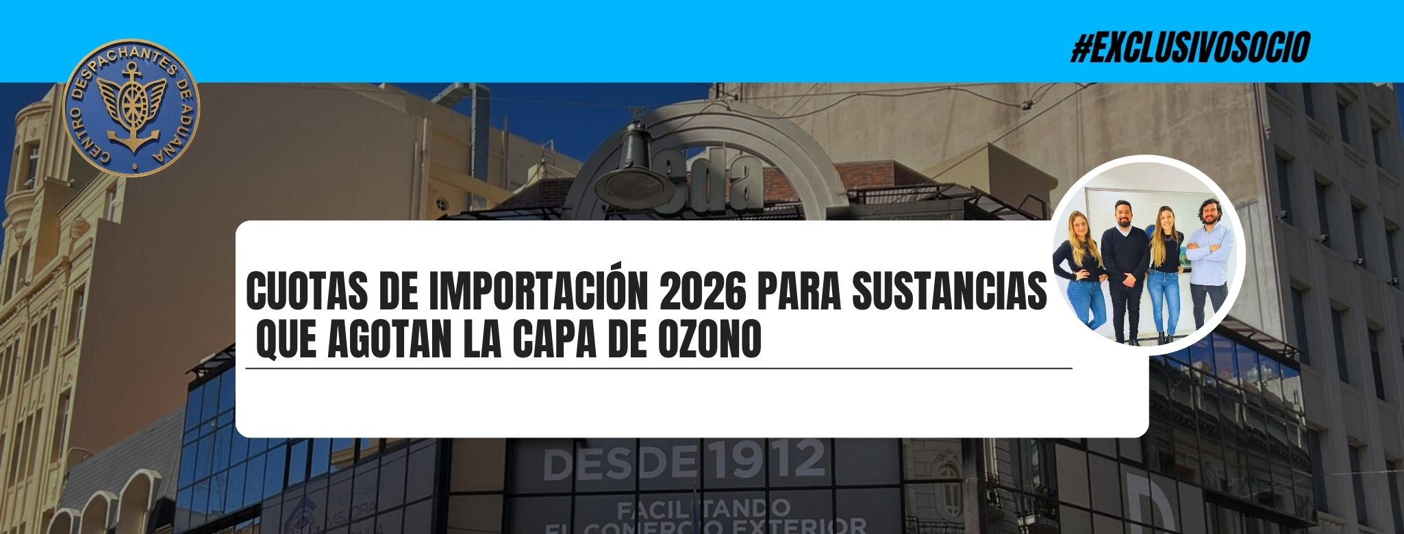 Cuotas de importación 2026 para sustancias que agotan la capa de