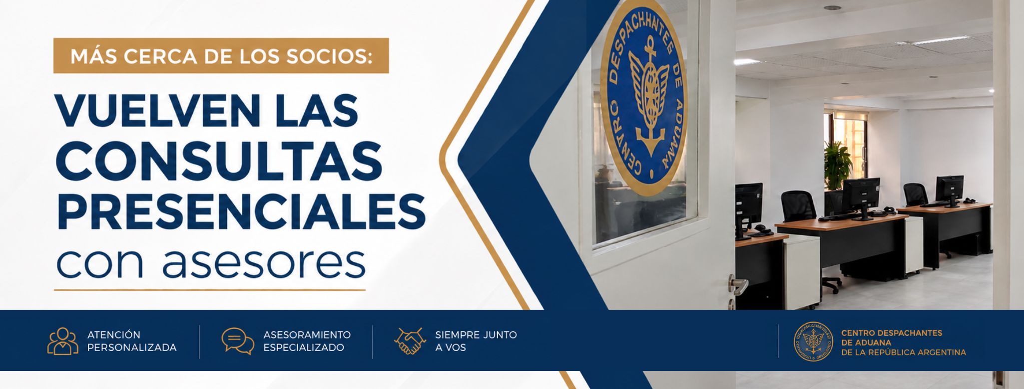 Más cerca de los socios: vuelven las consultas presenciales con 