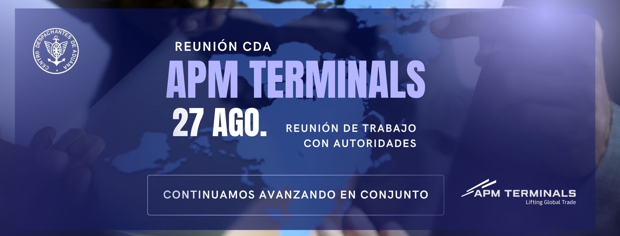 El CDA mantuvo una reunión de trabajo con autoridades de APM Ter