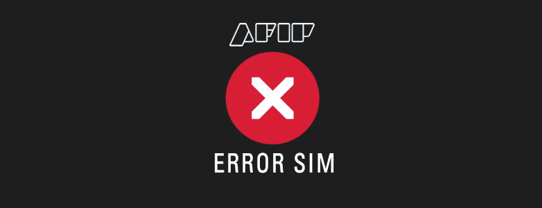 Error SIM: Inconveniente sistémico en el servicio ´Gestión de Despachantes´