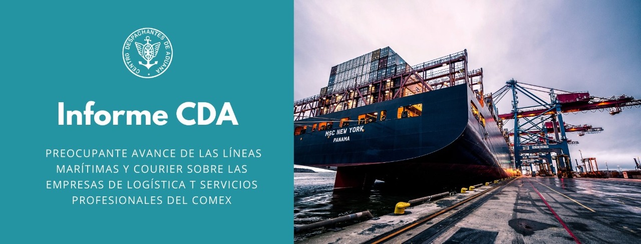 Informe CDA - Preocupante avance de las líneas marítimas y c