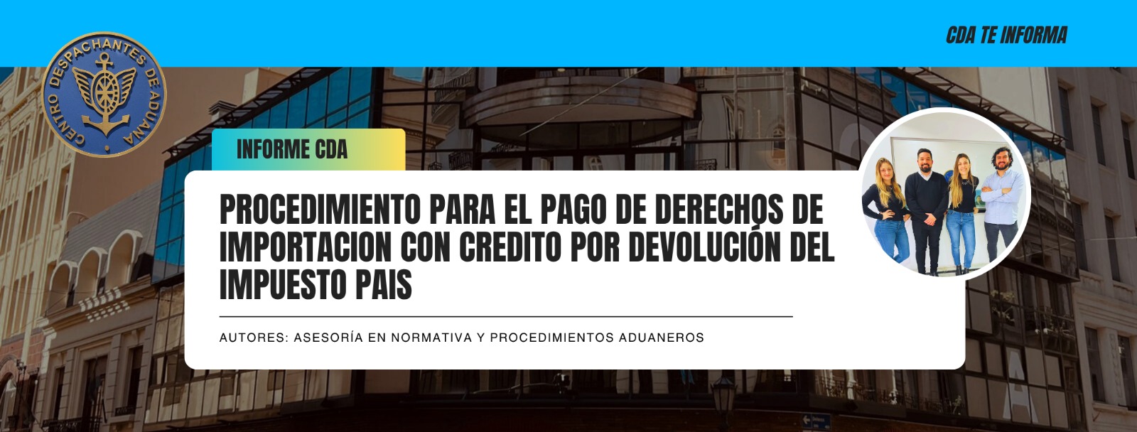 Procedimiento para el pago de Derechos de Importación con c