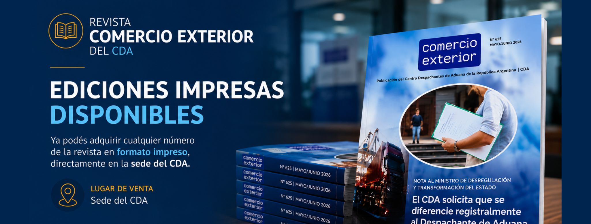 Revista Comercio Exterior del CDA: Ediciones impresas disponibles