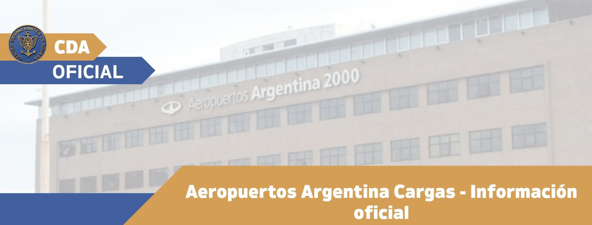 Aeropuertos Argentina Cargas - Información oficial