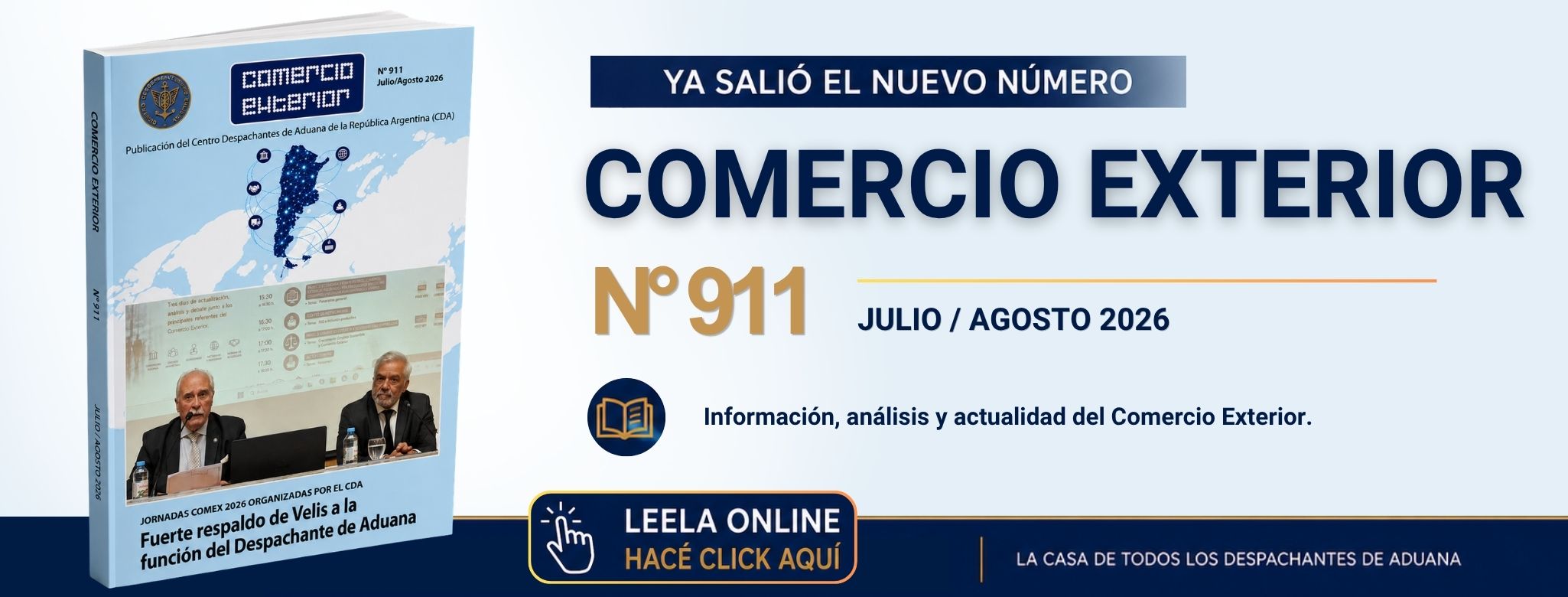 Ya está disponible la versión digital de la Revista Comercio Ex