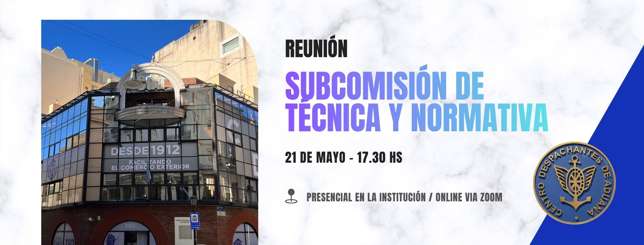 Participá de la Reunión de la Subcomisión de Técnica y Normat