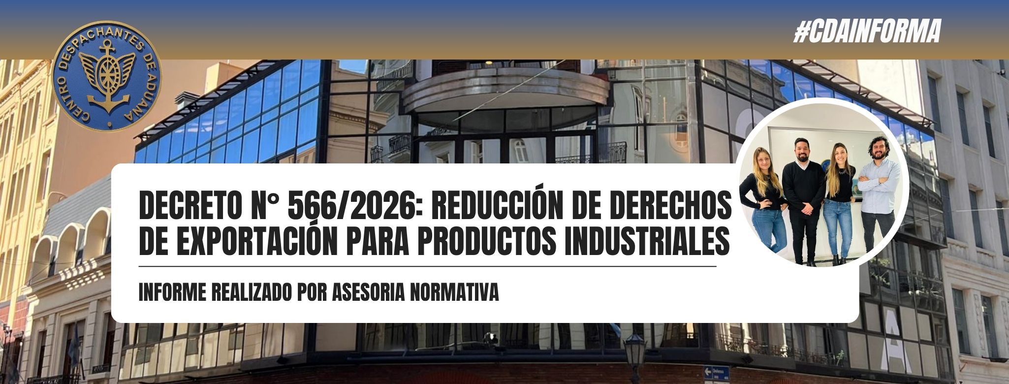 Decreto N° 566/2026: reducción de Derechos de Exportación para