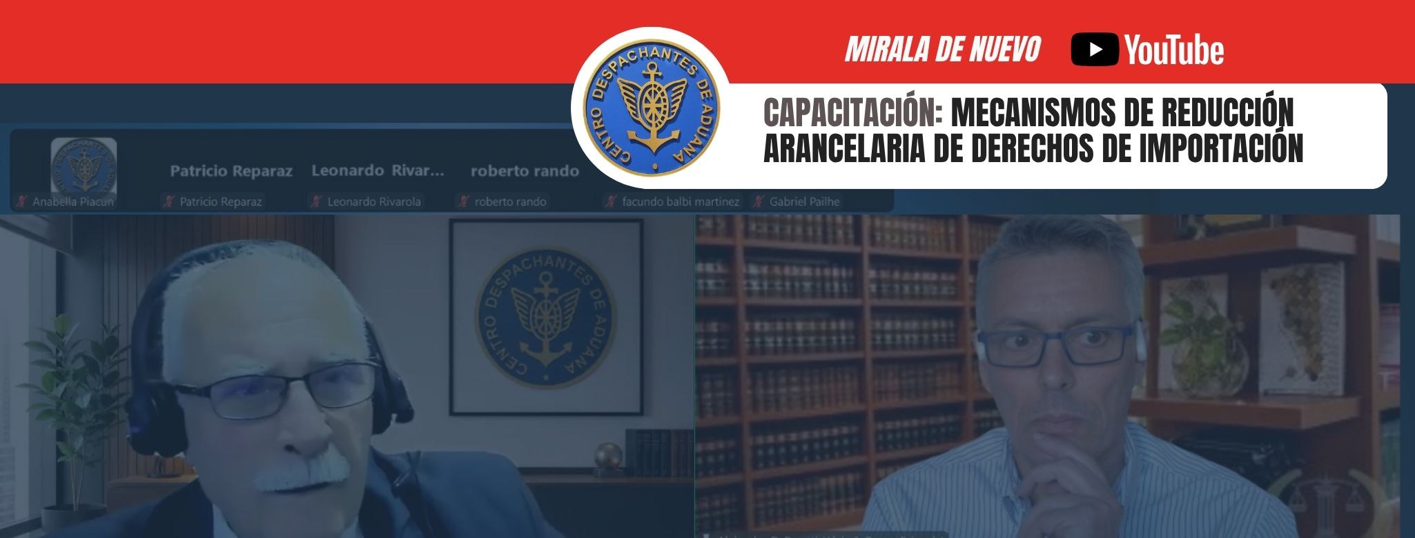 #MiralaDeNuevo Capacitación: Mecanismos de reducción arancelari