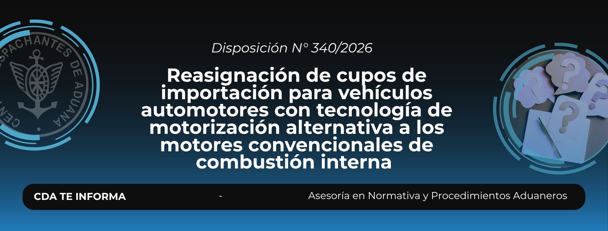Reasignación de cupos de importación para vehículos automotore