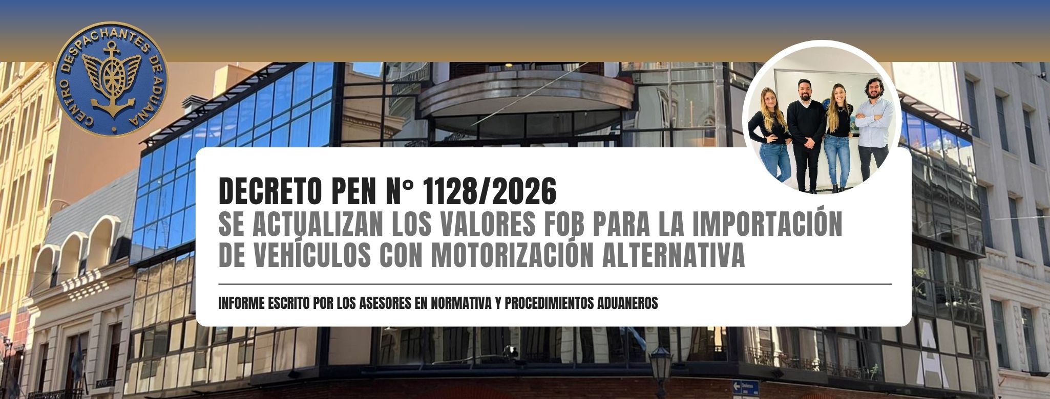 Decreto PEN N° 1128/2026: se actualizan los valores FOB para la importación de vehículos con motorización alternativa