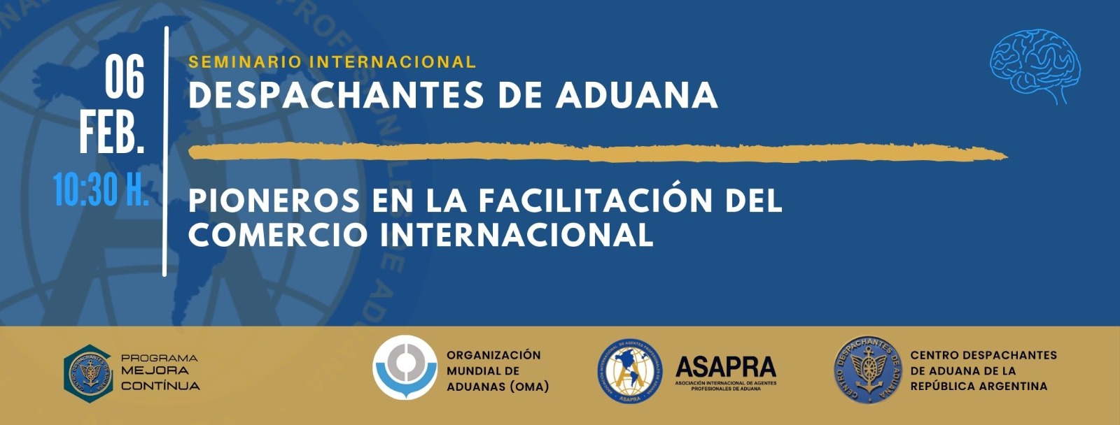 Seminario Internacional OMA: Despachantes de Aduana: Pioneros en la facilitación del comercio exterior 