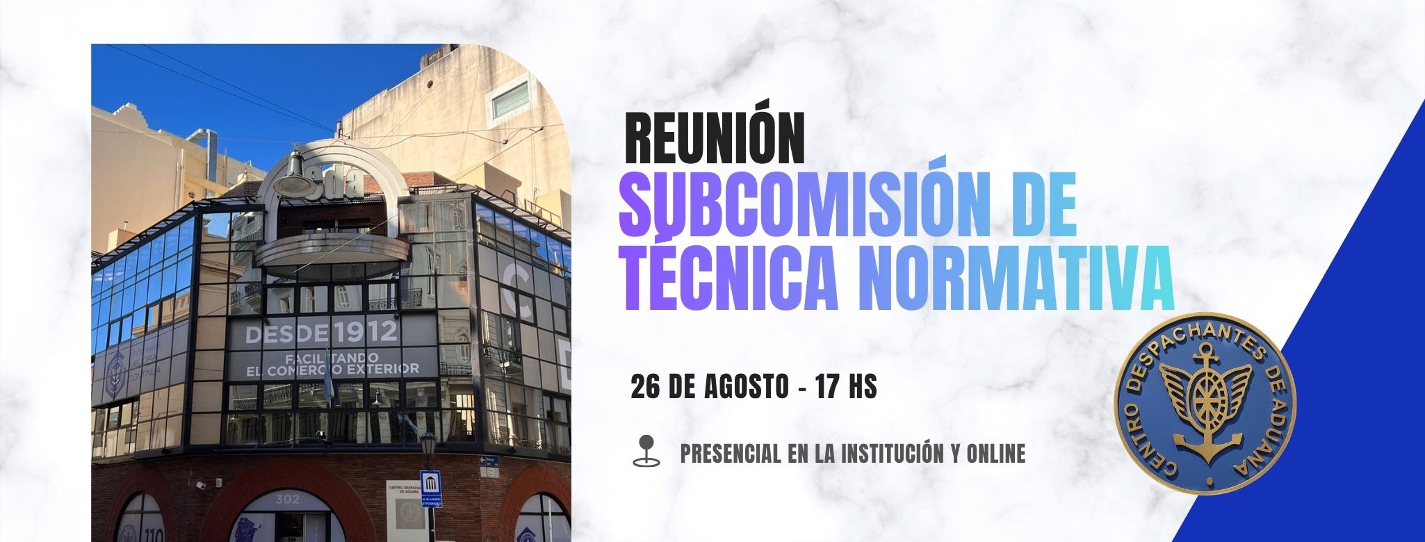 Participá de la Reunión de la Subcomisión de Técnica y Normativa