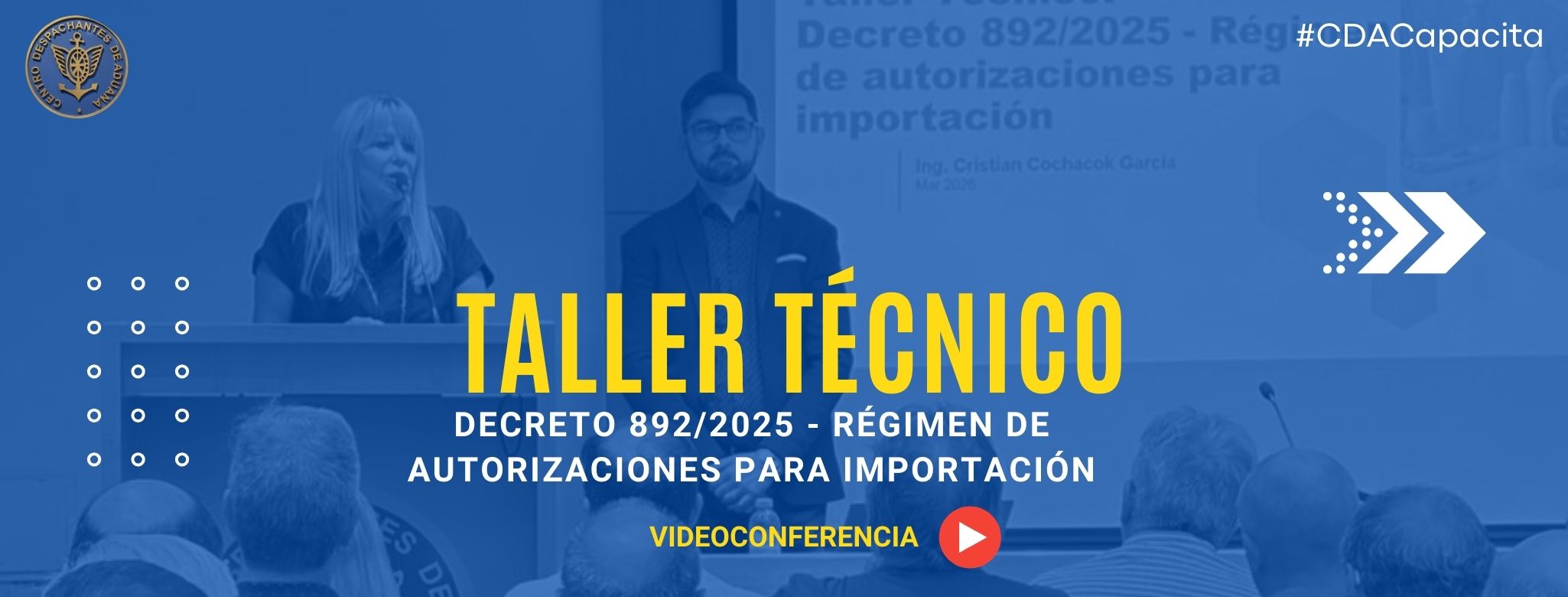 #Videoconferencia - Taller Técnico - Decreto 892/2025