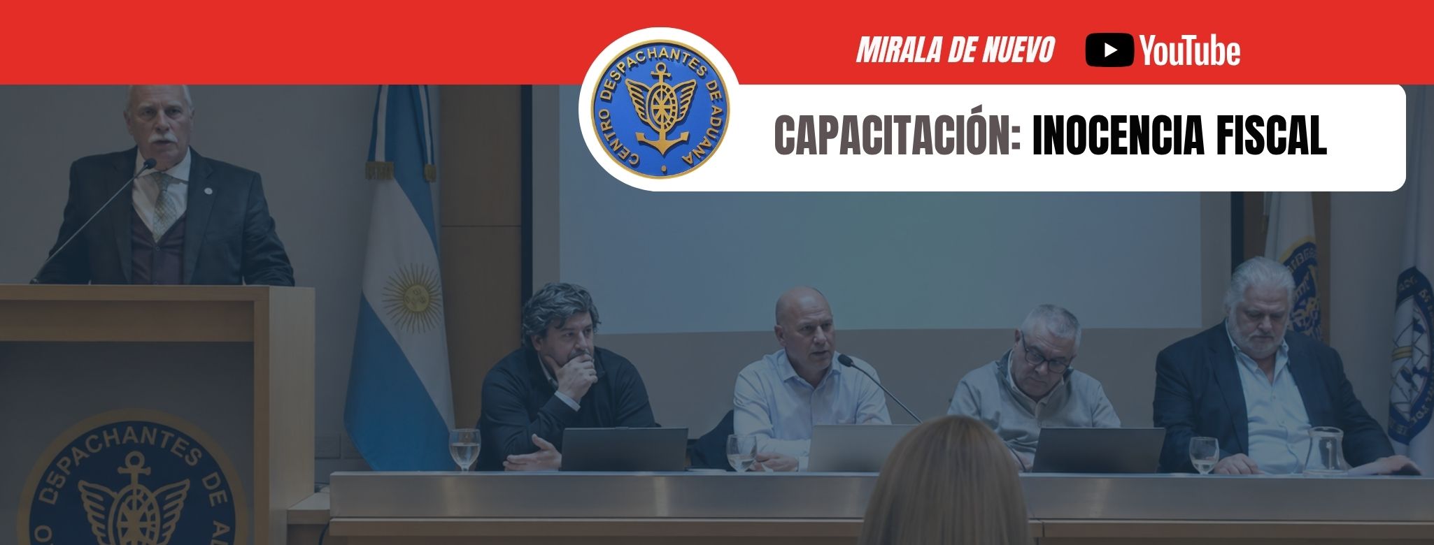 #MiralaDeNuevo Capacitación: Inocencia Fiscal