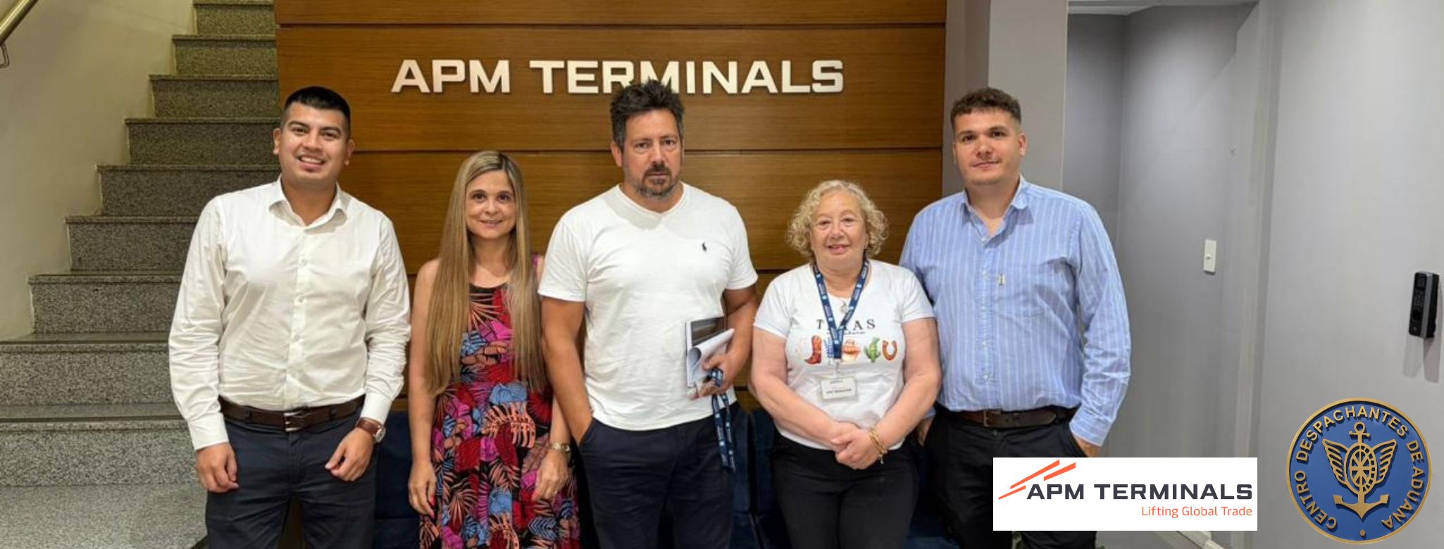 Reunión institucional entre el CDA y autoridades de APM Terminal