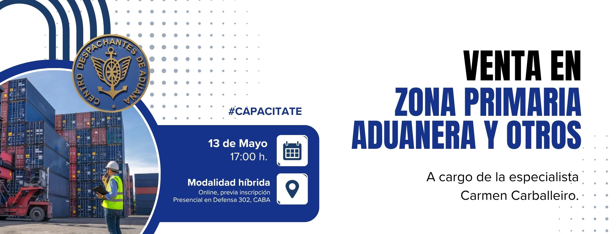 Capacitación: Venta en zona aduanera primaria y otros